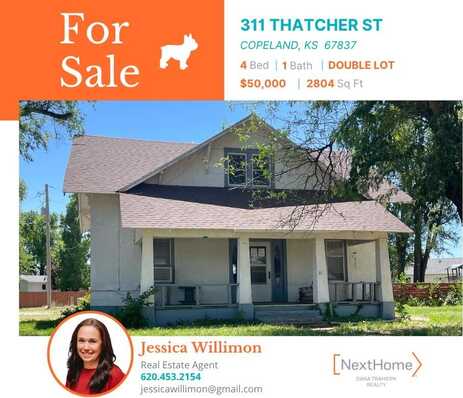 311 Thatcher Street, Copeland, KS 67837