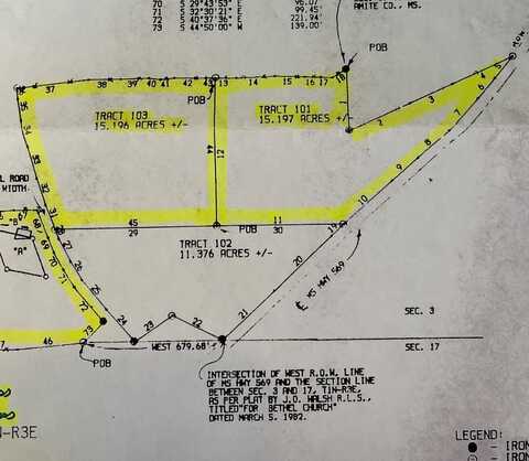 0 HWY 569 (TRACT 103), Liberty, MS 39645