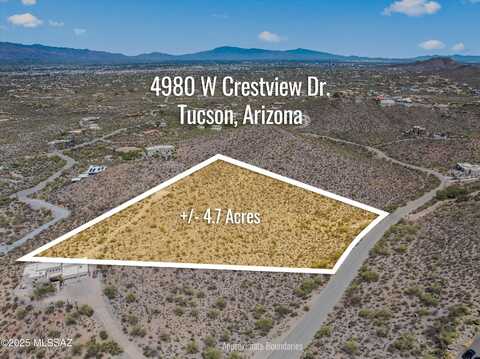 4980 W Crestview Drive, Tucson, AZ 85745