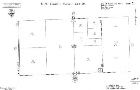 0634021140000, Twentynine Palms, CA 92277