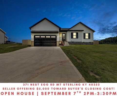 371 Nest Egg Road, Mount Sterling, KY 40353