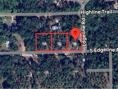 112 S EDGELINE ROAD, SATSUMA, FL 32189