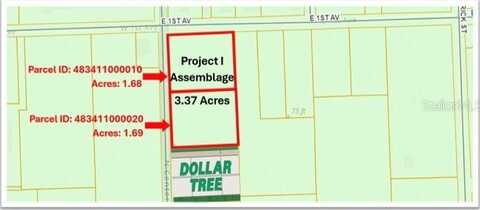 US-17 & 1ST STREET E, PIERSON, FL 32180