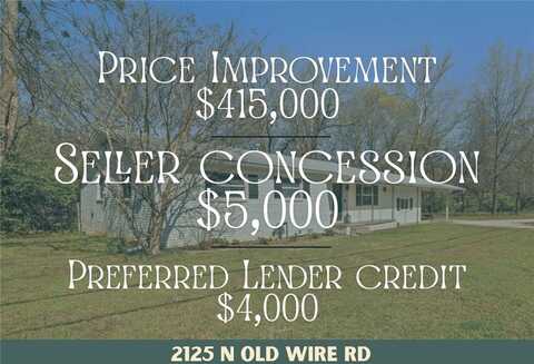 2125 N Old Wire RD, Fayetteville, AR 72703