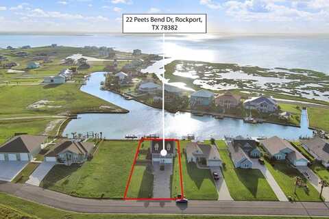 22 Peet's Bend Drive, ROCKPORT, TX 78382