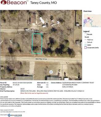 Lot 14 Venice On The Lake, Rockaway Beach, MO 65740
