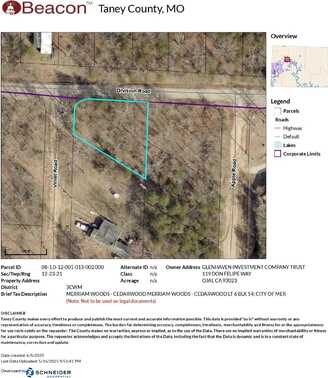 Lot 6 Merriam Woods, Rockaway Beach, MO 65740