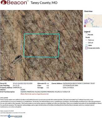 Lot 18 Ozark Paradise Village, Ridgedale, MO 65739