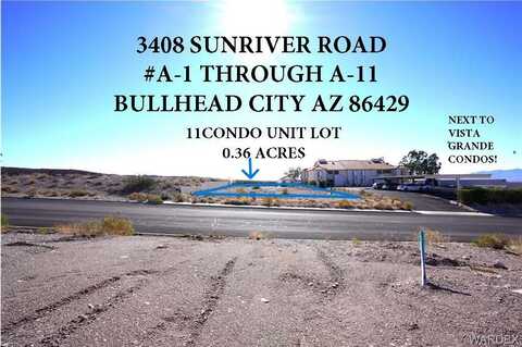 3408 Sunriver Road unit: A1, Bullhead City, AZ 86429
