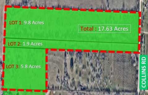 17.63ac Collins Road, Denton, TX 76208