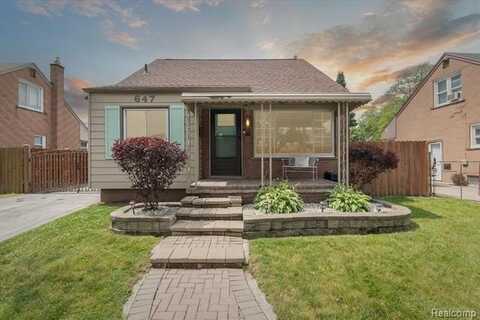 647 Farnham Avenue, Lincoln Park, MI 48146