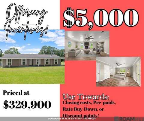 10118 Saray Dr, Denham Springs, LA 70706