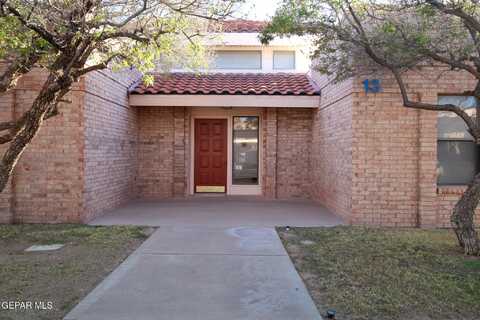 7465 Stoney Hill unit: 13C, El Paso, TX 79904