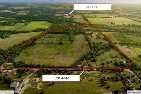 Tbd 84.61 Acres Tract 3 CR 4640, Trenton, TX 75490