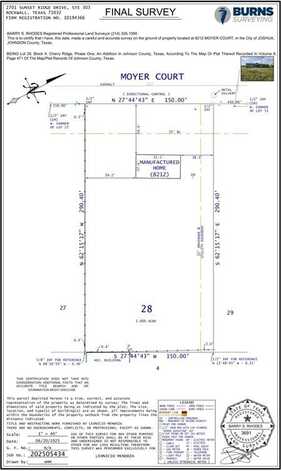 8212 Moyer Court, Joshua, TX 76058