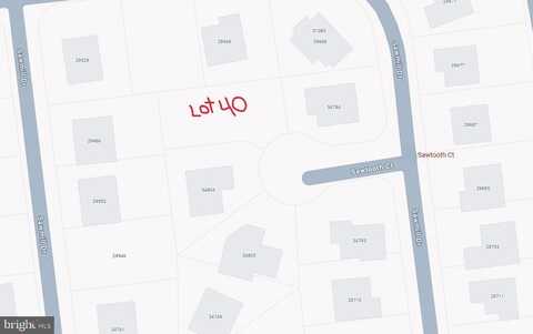 Lot 40 SAWTOOTH CT., DAGSBORO, DE 19939