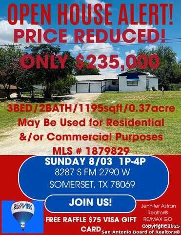 8287 S FM 2790 W, Somerset, TX 78069