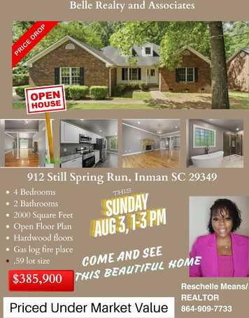 912 Still Spring Run, Inman, SC 29349