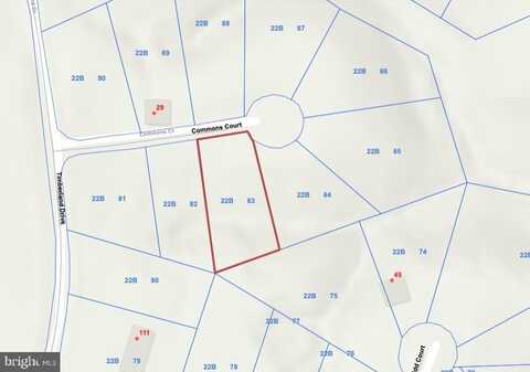 LOT 83 - COMMONS CT, MONTROSS, VA 22520