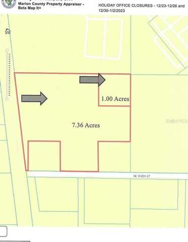 6601 SE 119TH STREET, BELLEVIEW, FL 34420