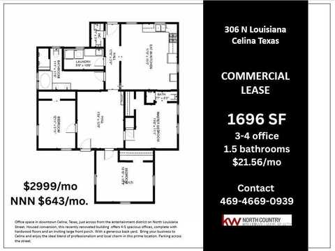 306 N Louisiana Drive, Celina, TX 75009