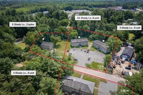 3, 4 & 5 Shady Lane, Plaistow, NH 03865