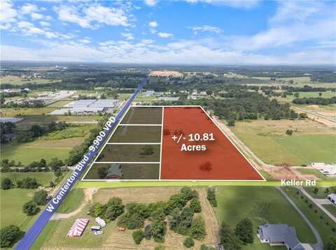 111 Keller RD Unit #10.81 Acres, Centerton, AR 72719