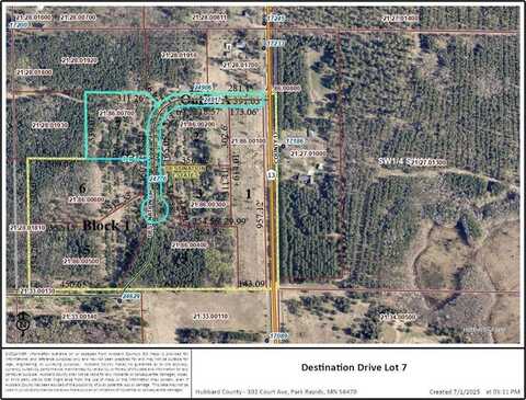 Tbd Lot 7 Destination Drive, Nevis, MN 56467
