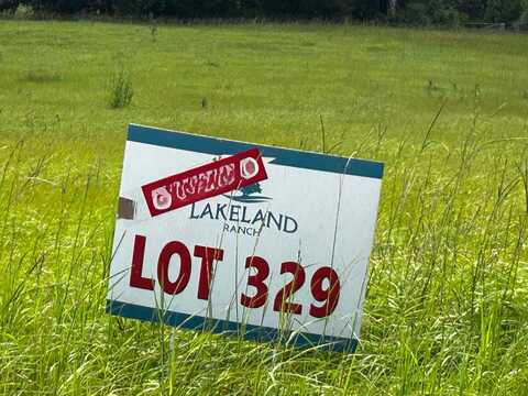 Lot 329 MADISON LAKE LOOP, Hillister, TX 77624