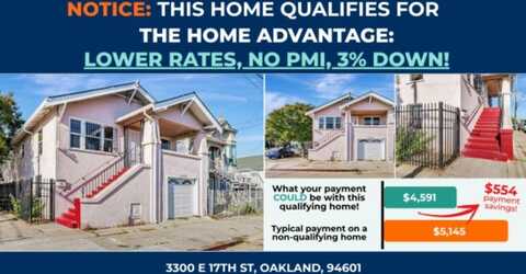 3300 E 17th ST, OAKLAND, CA 94601