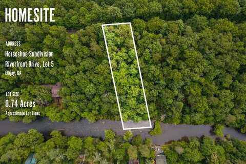 Lot 5 Riverfront Drive, Ellijay, GA 30536