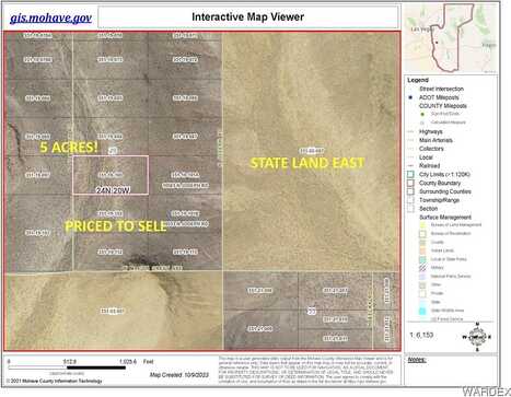 N Acres Normandy Road, Dolan Springs, AZ 86441