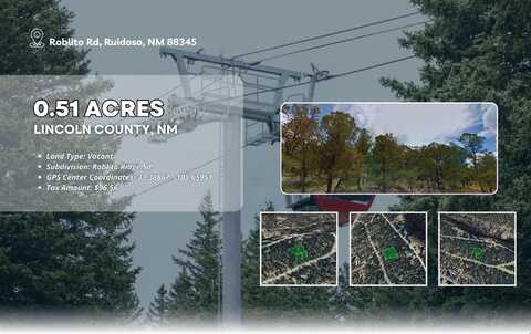 Robilto Ridge Road, Ruidoso, NM 88345