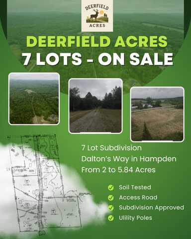 Lot 1-7 Dalton's Way, Hampden, ME 04444