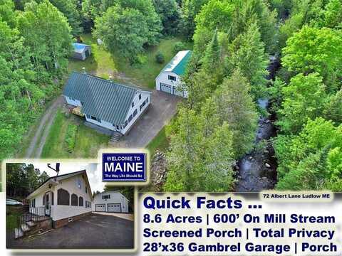 72 Albert Lane, Ludlow, ME 04730