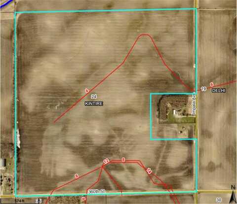 155.28 Acres Section 24, Kintire Twp, MN 56283