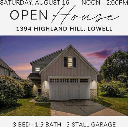 1394 Highland Hill, Lowell, MI 49331