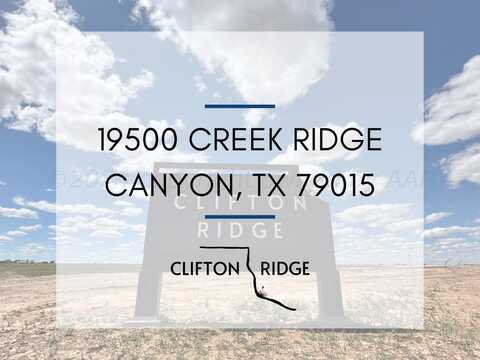 19500 Creek Ridge, Canyon, TX 79015