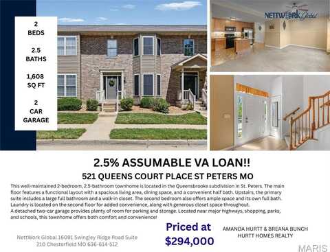 521 Queens Court Place, Saint Peters, MO 63376