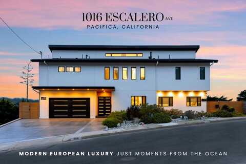 1016 Escalero AVE, PACIFICA, CA 94044