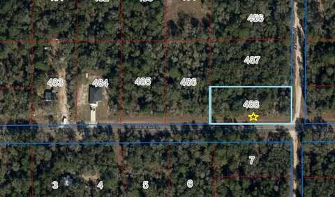 Lot 488 80th St, Bronson, FL 32621