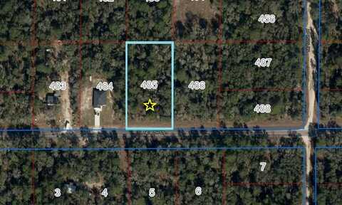 Lot 485 80th St, Bronson, FL 32621