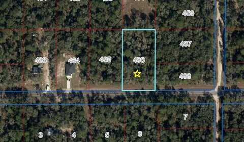 Lot 486 80th St, Bronson, FL 32621