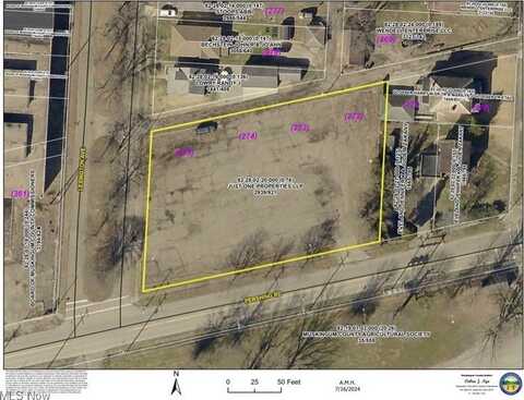 Pershing Road lot: 272,273,274,275, Zanesville, OH 43701