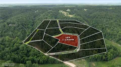 Lot 8 Esculapia Hollow RD, Rogers, AR 72758