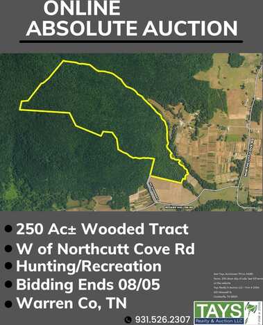 W Northcutt Cove Rd, McMinnville, TN 37110