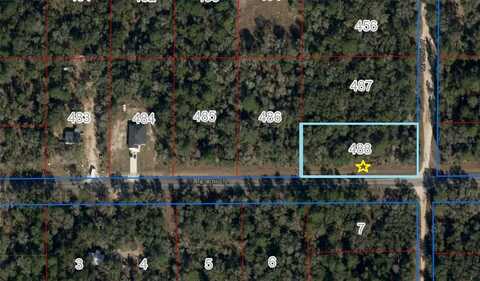 Lot 488 NE 80TH STREET, BRONSON, FL 32621