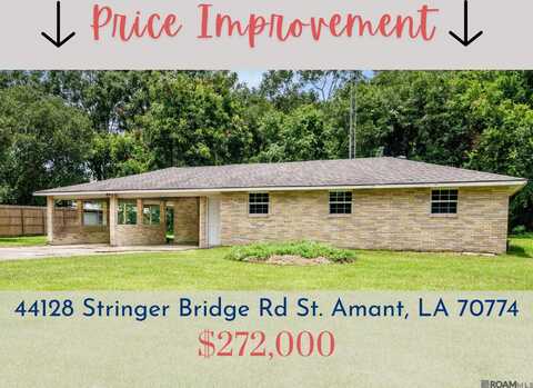 44128 Stringer Bridge Rd, Saint Amant, LA 70774
