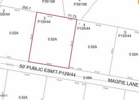Lot 3 Magpie Lane, Hillsborough, NC 27278