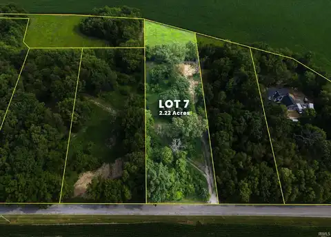 Lot 7 850 S, Brookston, IN 47923
